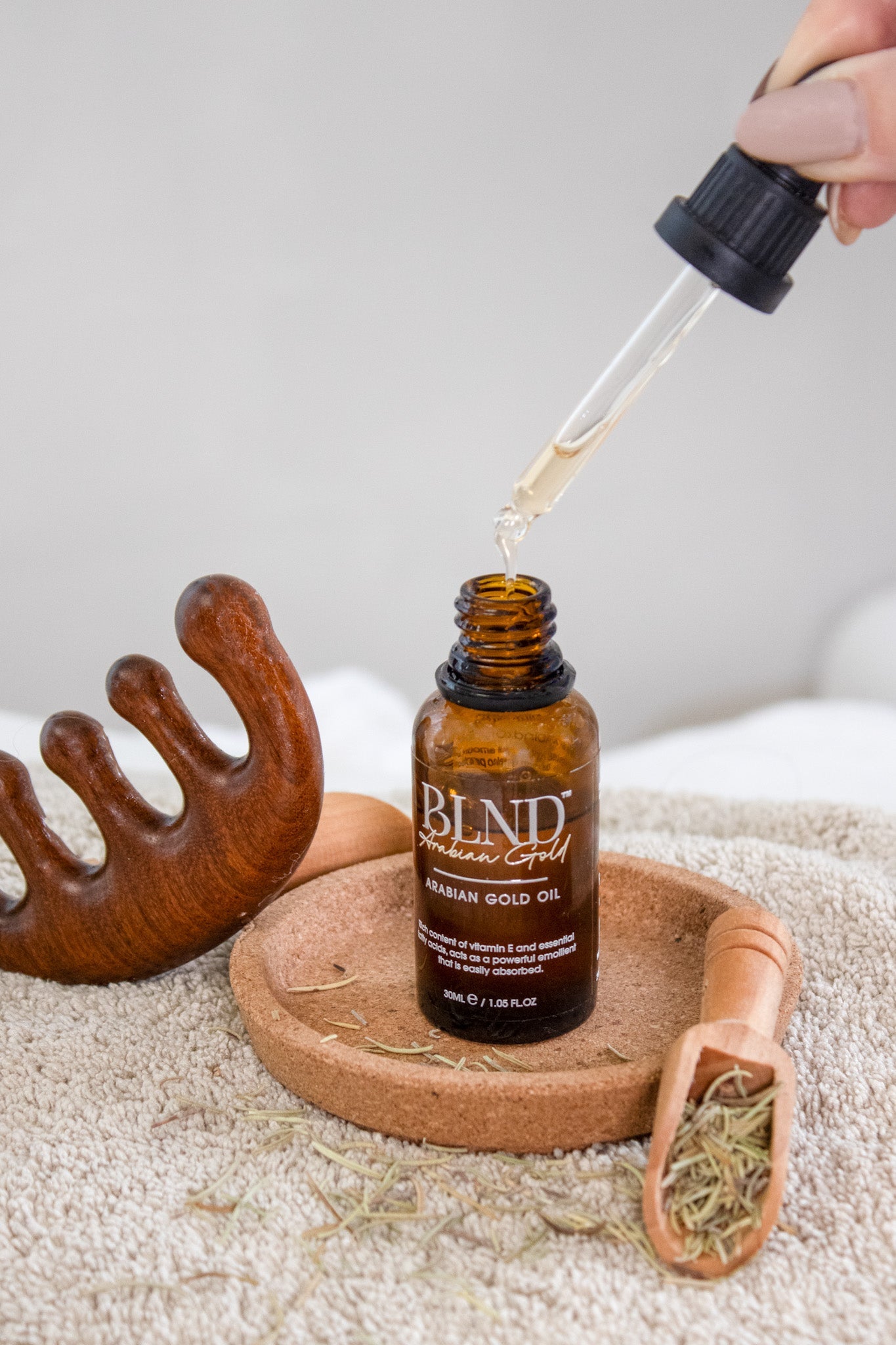 BLND ARABIAN GOLD HAIR OIL - BLND